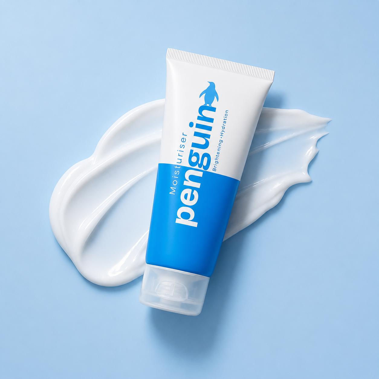 Penguin Skincare Hydrating Glow Moisturizer jar, front view