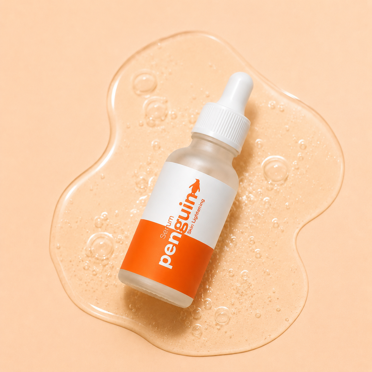 Penguin Skincare 5% Niacinamide Glow Serum bottle, front view