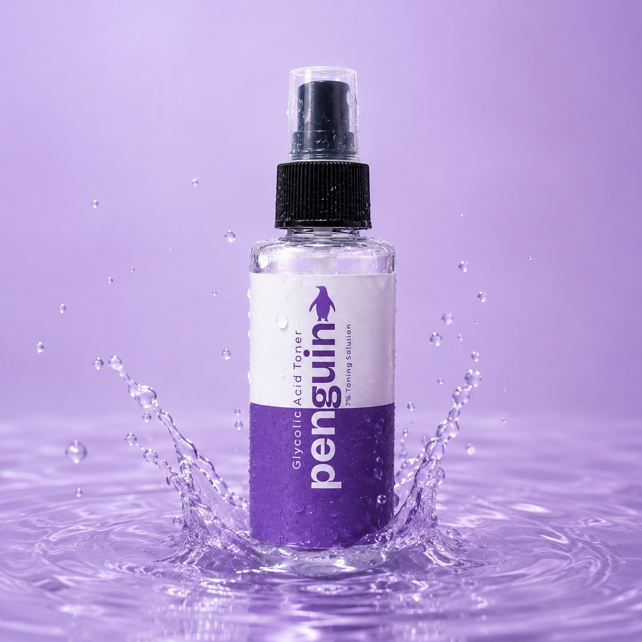 Penguin Skincare Glycolic Glow Toner texture